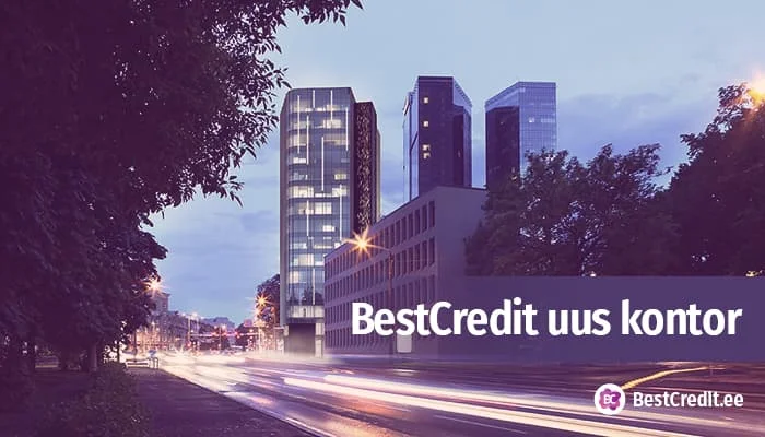 BestCredit.ee kolis uude kontorisse